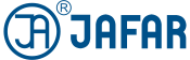Logo firmy Jafar produkującej armaturę